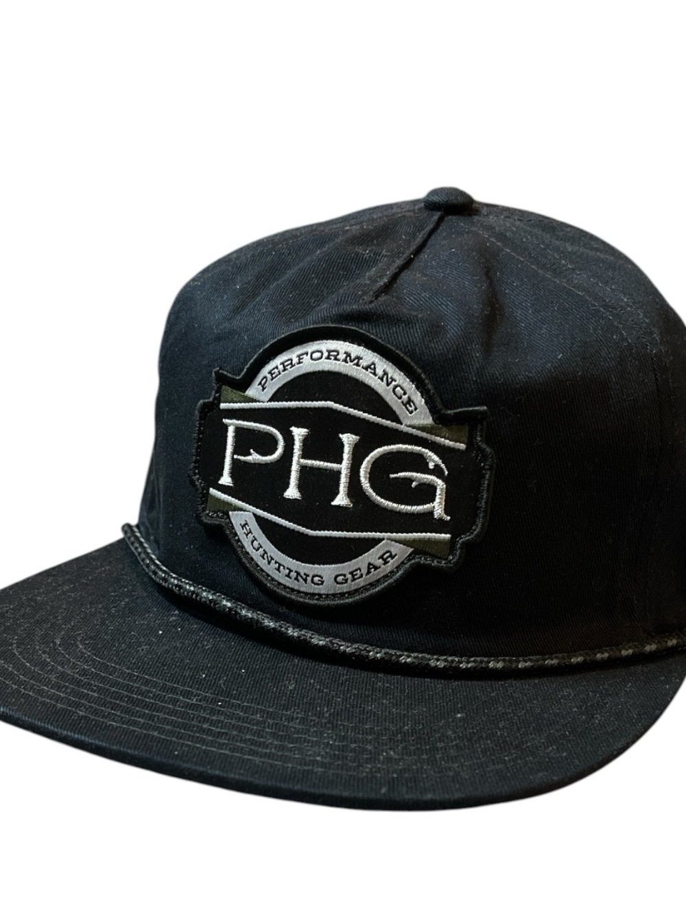 Columbia Black PHG Performance Hunting Gear Snapback Cap